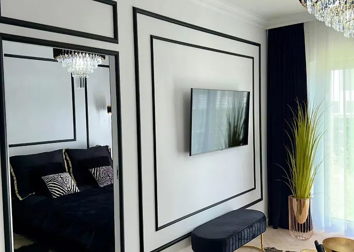 Just Unique Black Apartment *