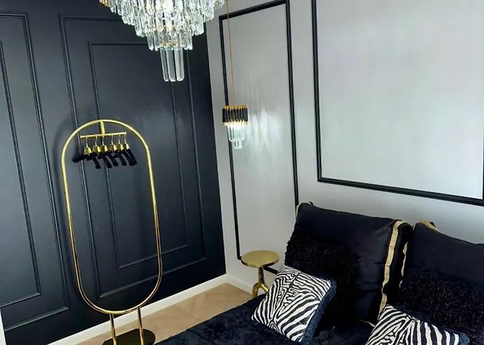 Just Unique Black Apartment *