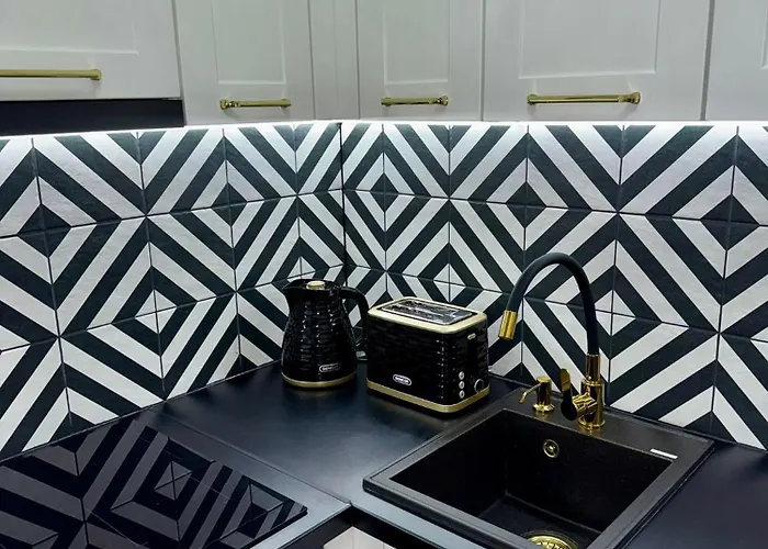 Just Unique Black Apartment *